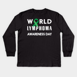 World Lymphoma Awareness day - 15th September Gift Kids Long Sleeve T-Shirt